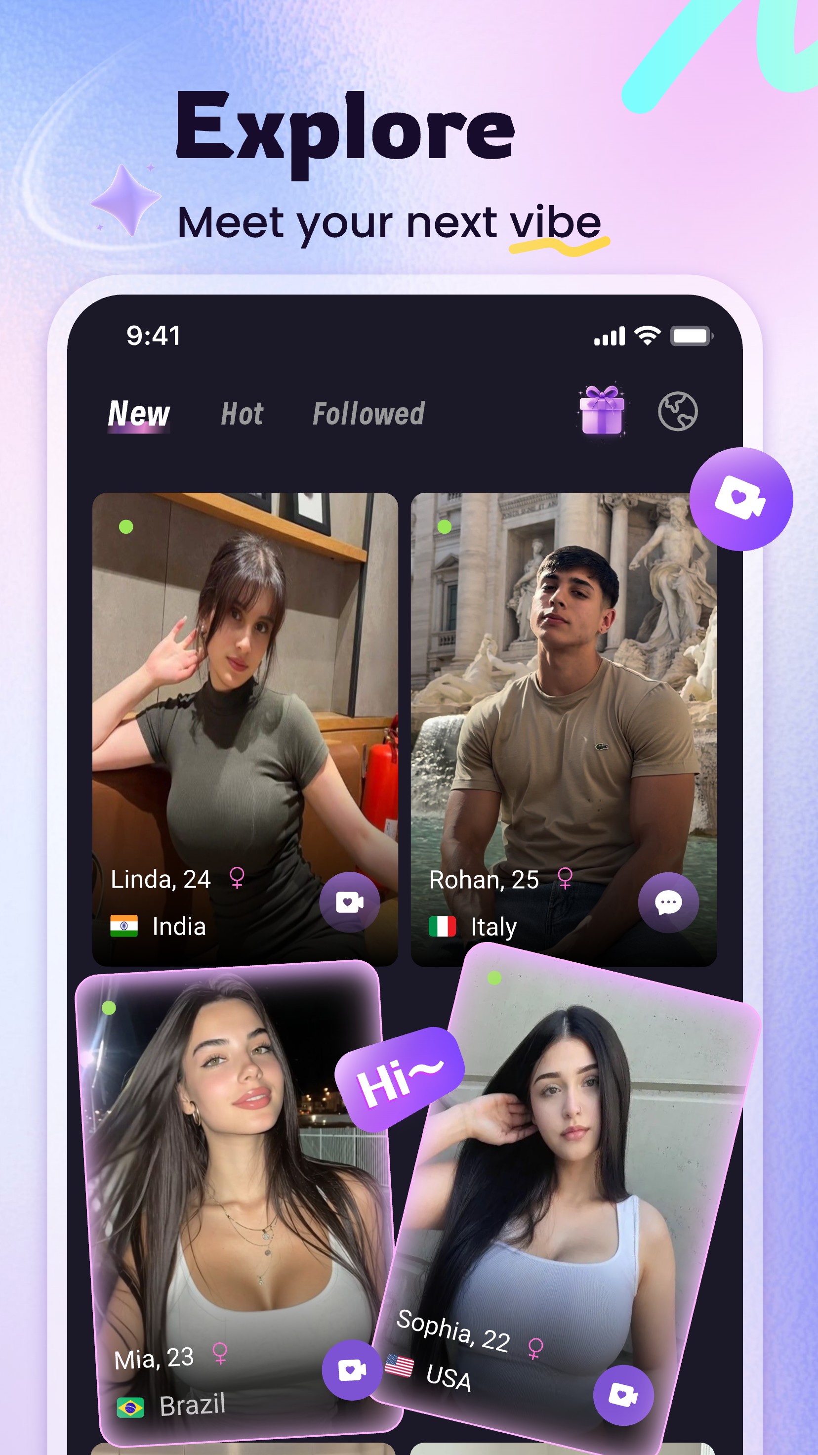 Explore people on Gavo